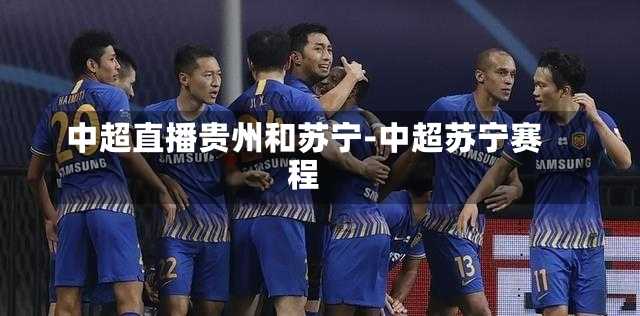 中超直播贵州和苏宁-中超苏宁赛程