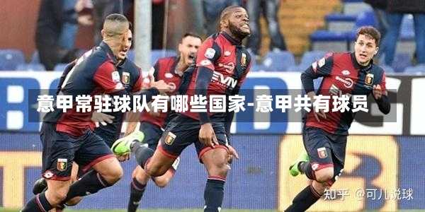 意甲常驻球队有哪些国家-意甲共有球员