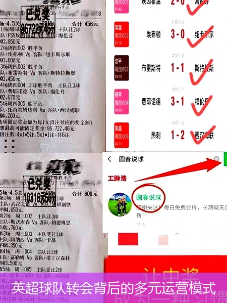 英超球队转会背后的多元运营模式